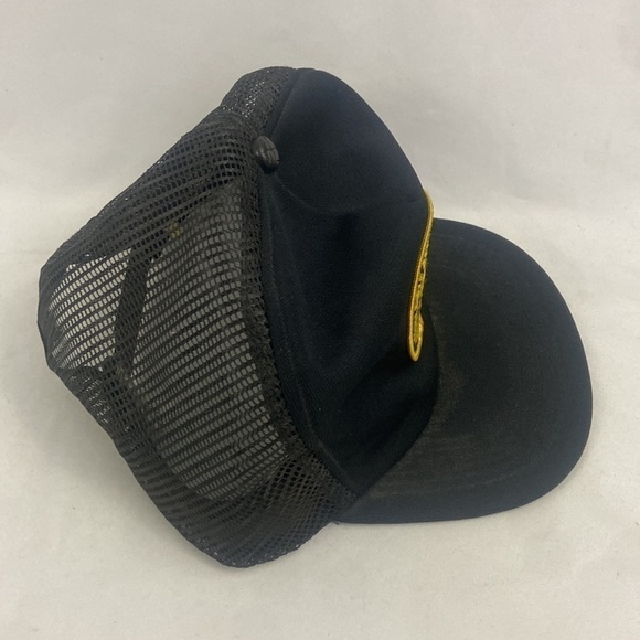 Vintage Black NRA Trucker Mesh Hat Cap Snapback - Picture 5 of 9